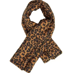 Echarpe motif léopard