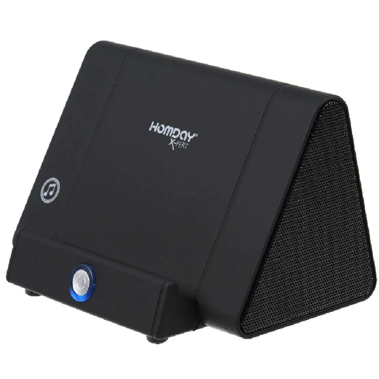 Enceinte à vibration support téléphone