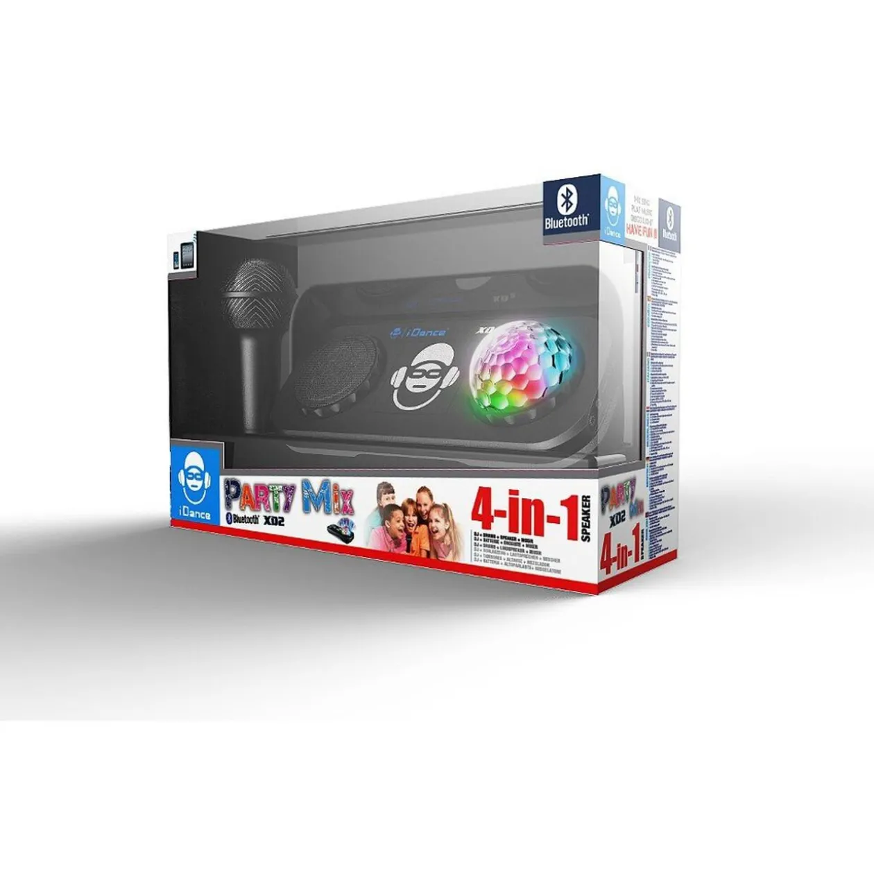 Enceinte Bluetooth Platine de mixage lumineuse