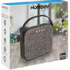 Enceinte Bluetooth tissu nomade avec anse