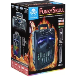 Enceinte Funky Skull design tête de squelette