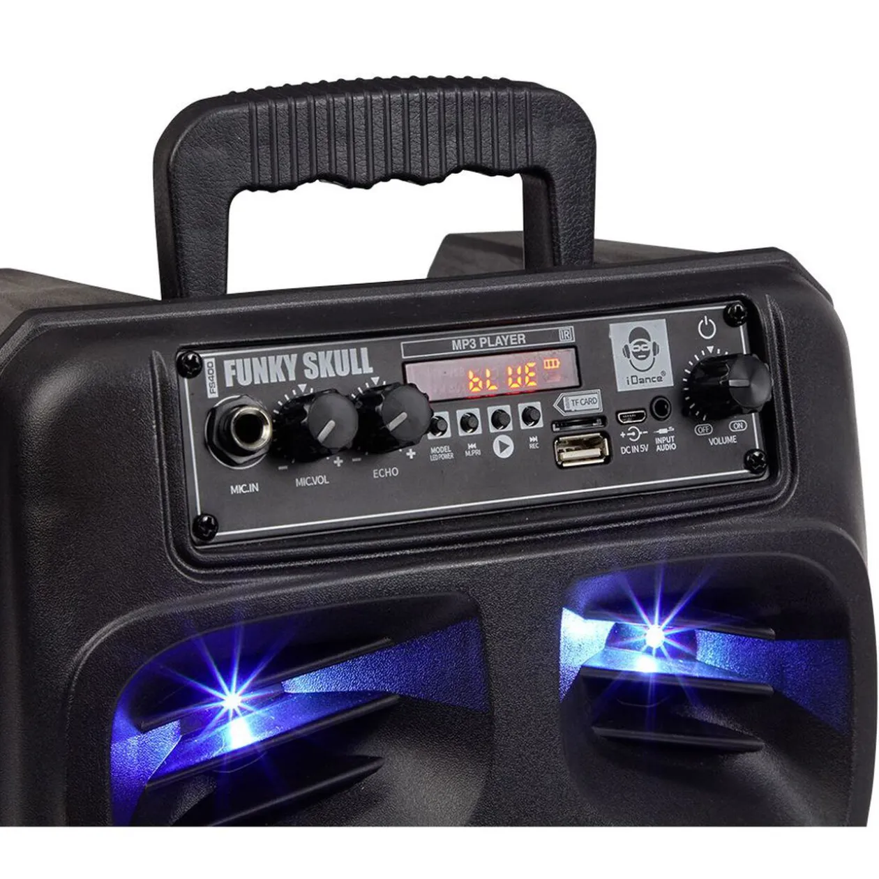 Enceinte Funky Skull design tête de squelette