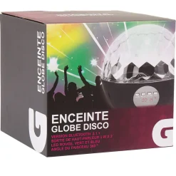 Enceinte globe disco bluetooth