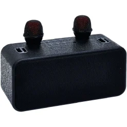 Enceinte karaoké 2 micros Homday Party - portée 10m autonomie 3h