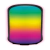 Enceinte lumineuse RGB 2X5W rechargeable Ø8cmx22,4cm