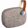 Enceinte portable Bluetooth Homday abs finition tissu gris taupe