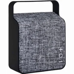 Enceinte portable Bluetooth Homday abs finition tissu gris