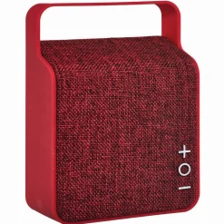 Enceinte portable Bluetooth Homday abs finition tissu rouge