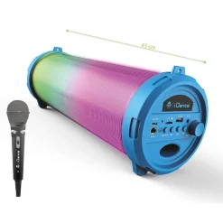 Enceinte portable Bluetooth iDance Cyclone 401 disco LED avec micro 50W