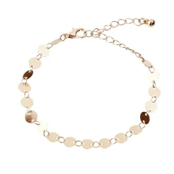 Ensemble montre et bracelet femme rose gold et beige