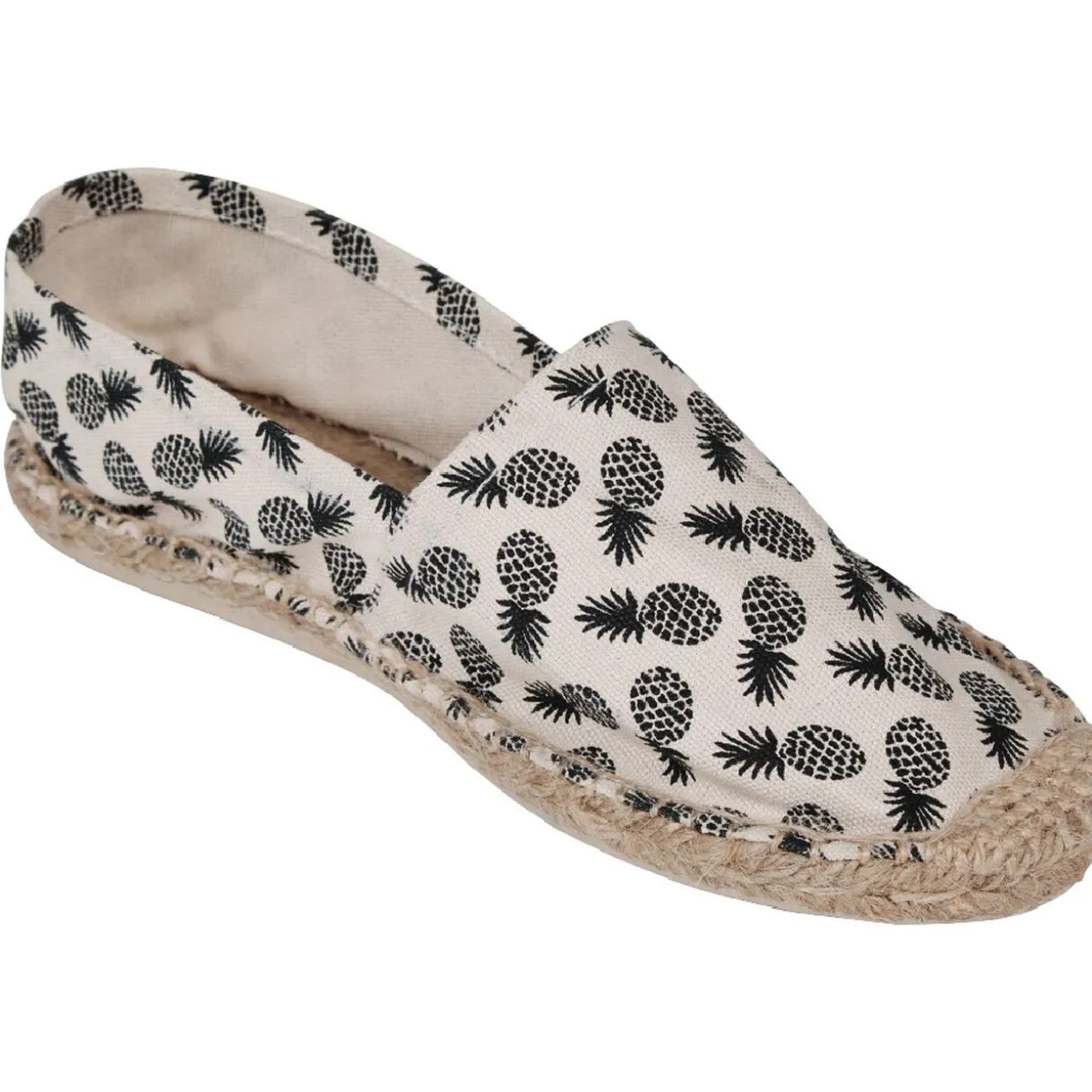 Espadrilles femme imprimé ananas
