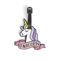 Etiquette à bagage fun