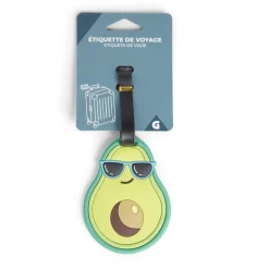 Etiquette à bagage fun