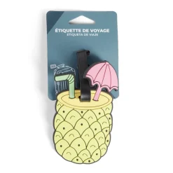 Etiquette à bagage fun