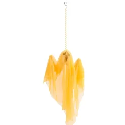 Fantôme fluo à suspendre décoration Halloween H40 cm
