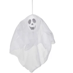 Fantôme Halloween à suspendre blanc