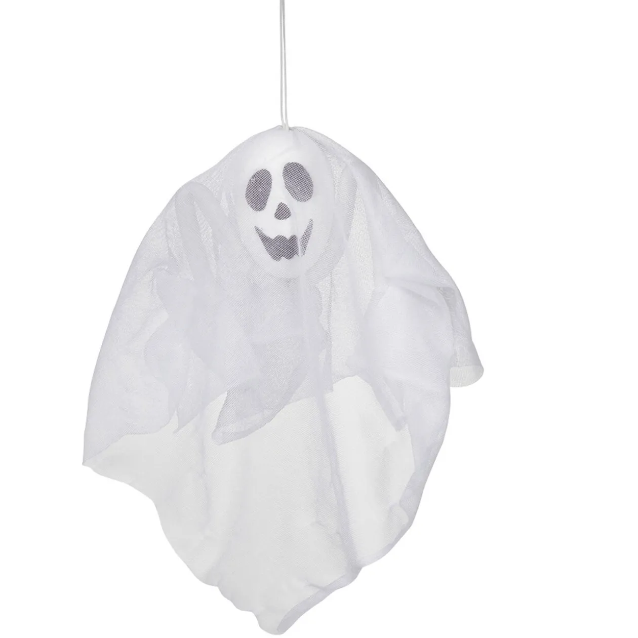 Fantôme Halloween à suspendre blanc