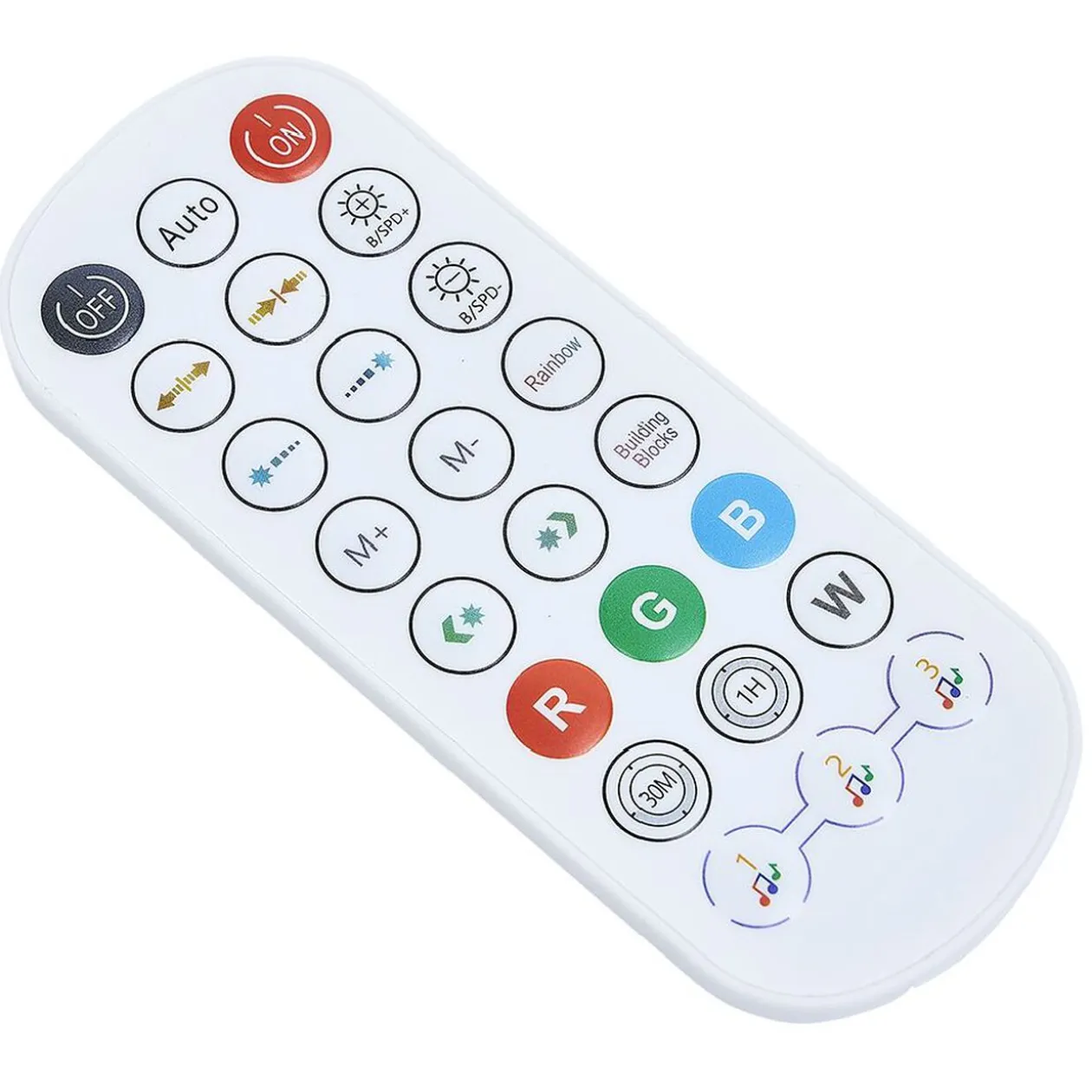 Feu d'artifice led couleurs changeantes H138cm