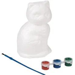 Figurine à peindre en polystyrène blanc