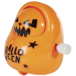 Figurine à remontoir Halloween citrouille ou squelette