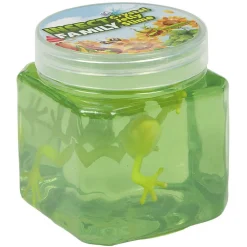 Figurine dans un pot de gélatine