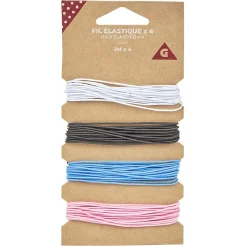 Fil élastique x4