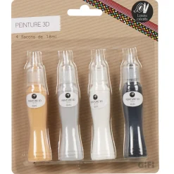 Flacon de peinture 3D x4