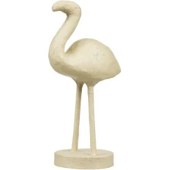 Flamand rose en papier maché