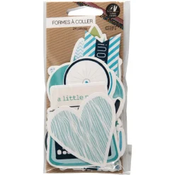 Forme décor fantaisie à coller x24