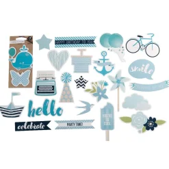 Forme décor fantaisie à coller x24