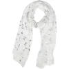 Foulard imprimé papillon
