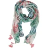 Foulard imprimé tropical