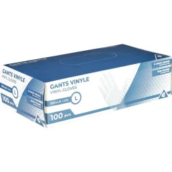 Gant jetable x 100 vinyle