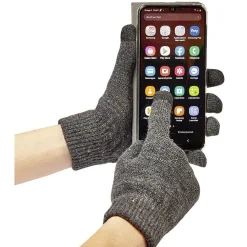 Gant tactile écran acrylique Taille unique 4 couleurs