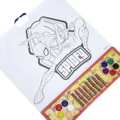 Giga block de dessin 4 en 1 Spiderman