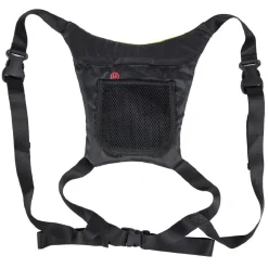 Gilet signalétique LED vert et noir