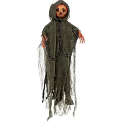 Grande citrouille en plastique à suspendre