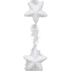 Guirlande étoile neige 1.70 m