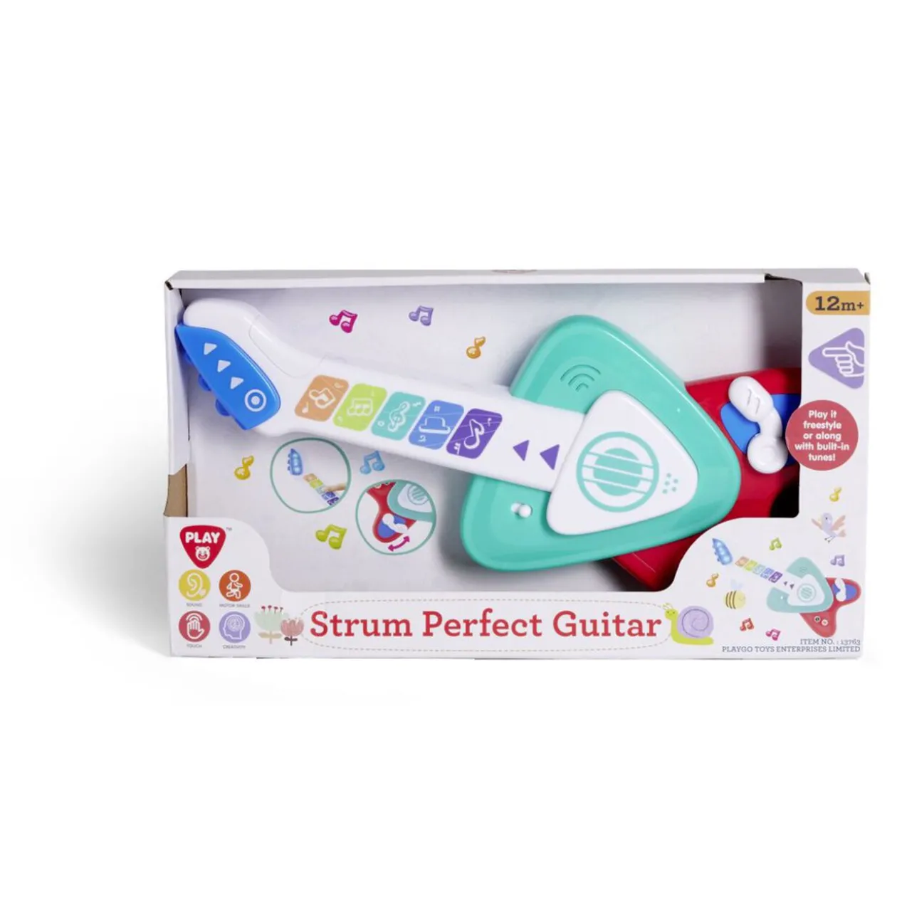 Guitare éveil 1er âge 37,5x20xép6cm