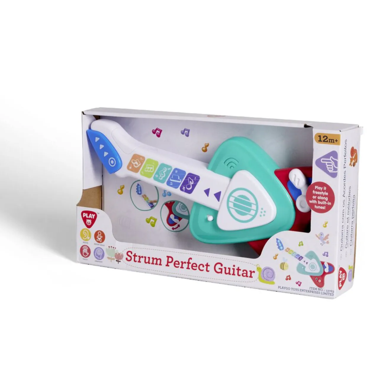 Guitare éveil 1er âge 37,5x20xép6cm