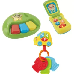 Hochets électroniques x3