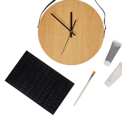 Horloge en bois à fabriquer ø 30 cm