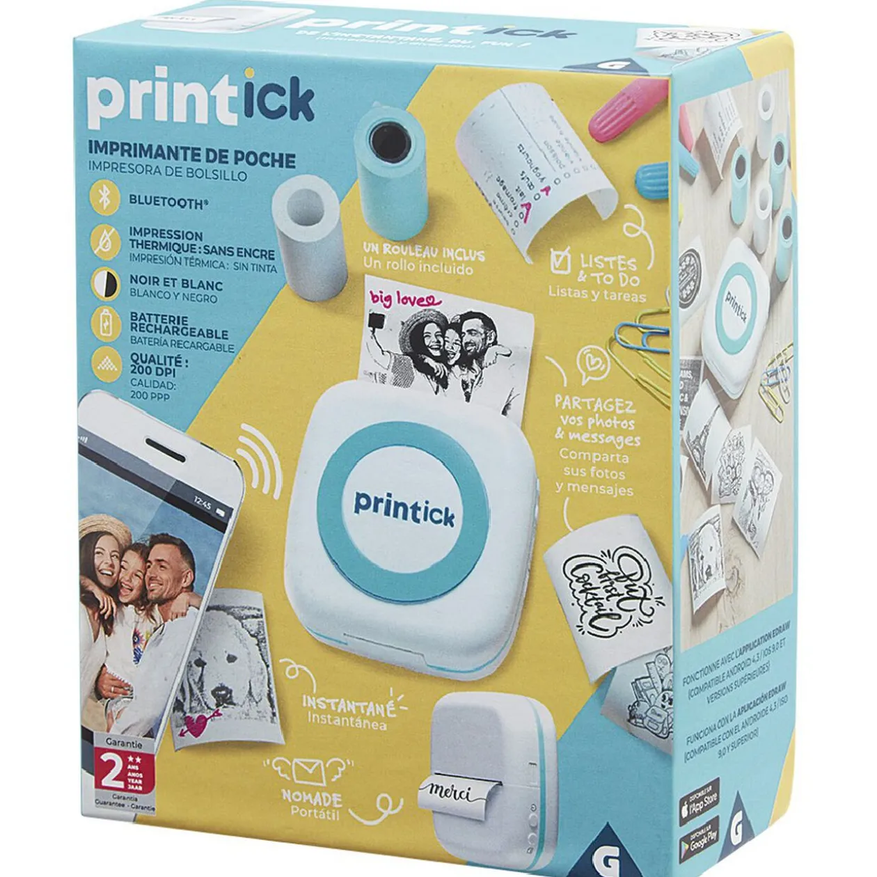Imprimante de poche Printick