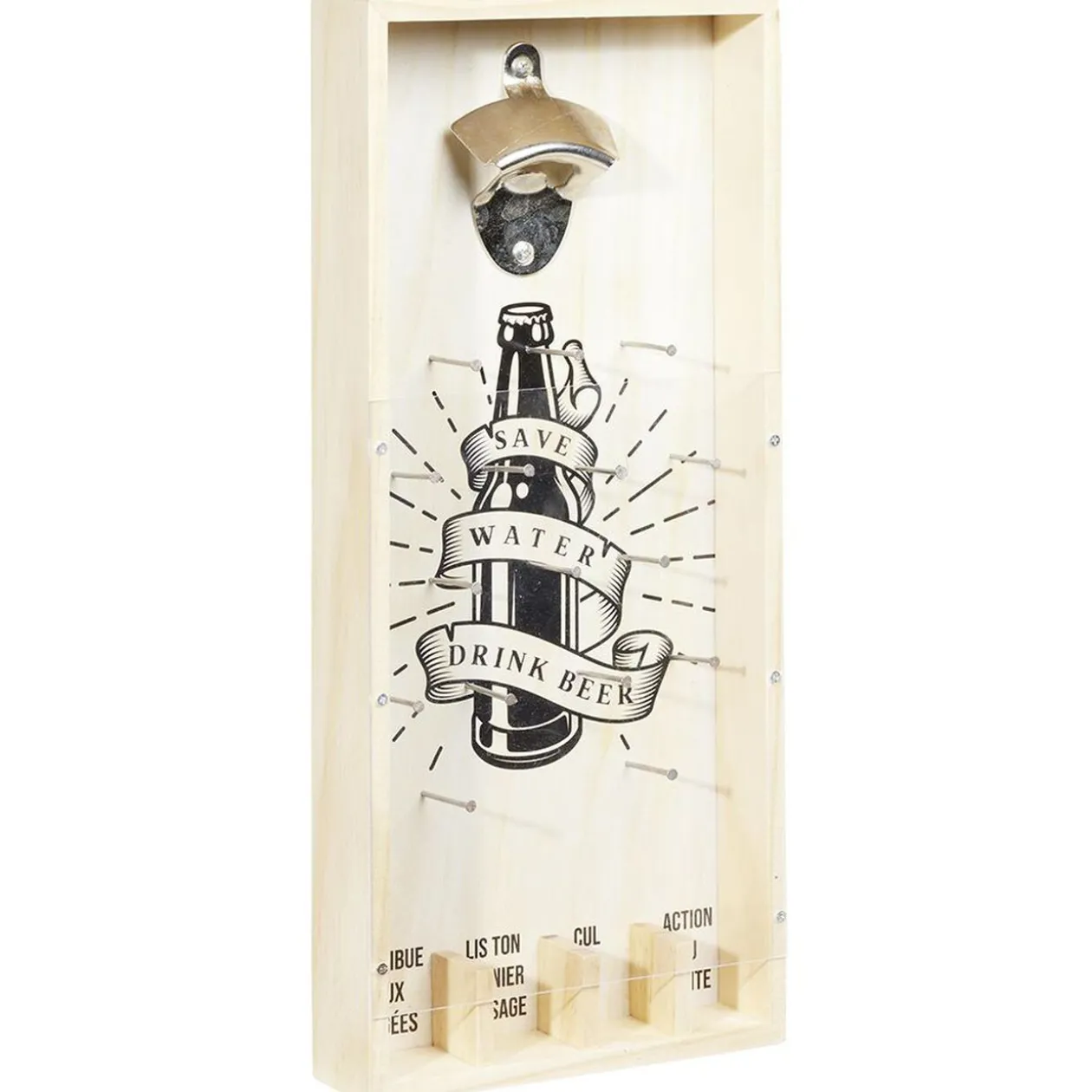 Jeu à boire décapsuleur