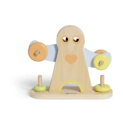 Jeu anneau en bois 21x7,5xH17,7cm