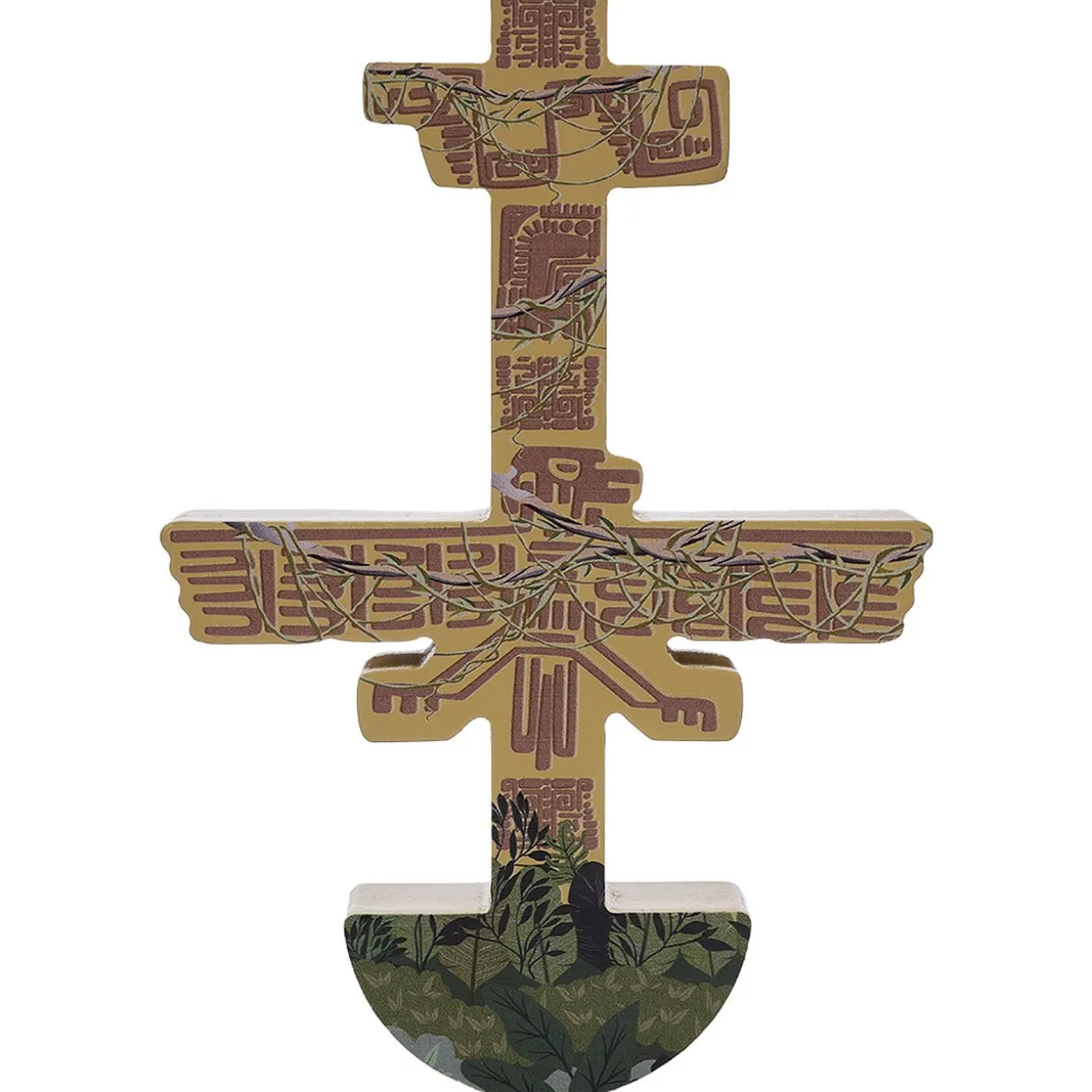 Jeu arbre balancier en bois