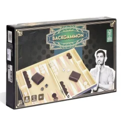 Jeu backgammon en bois