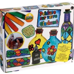 JEU CREATIF PEINTURE SUR VERRE