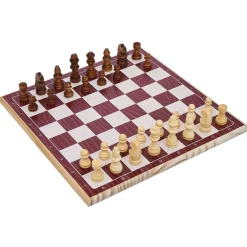 Jeu d'échecs en bois