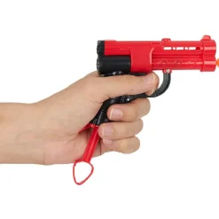 Jeu de cible pour toilettes avec pistolet fléchettes et cible